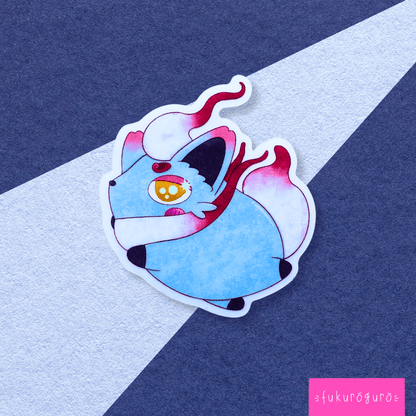 #570 the artful zorua transparent sticker