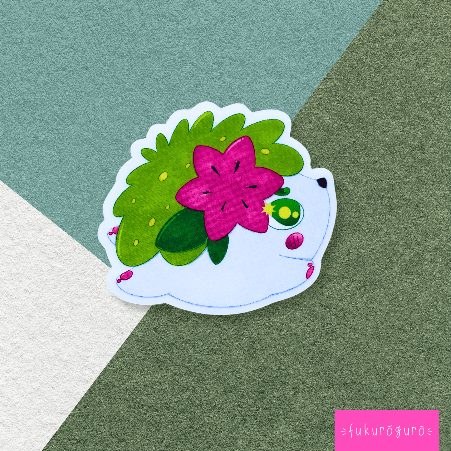 #492 serene shaymin transparent sticker